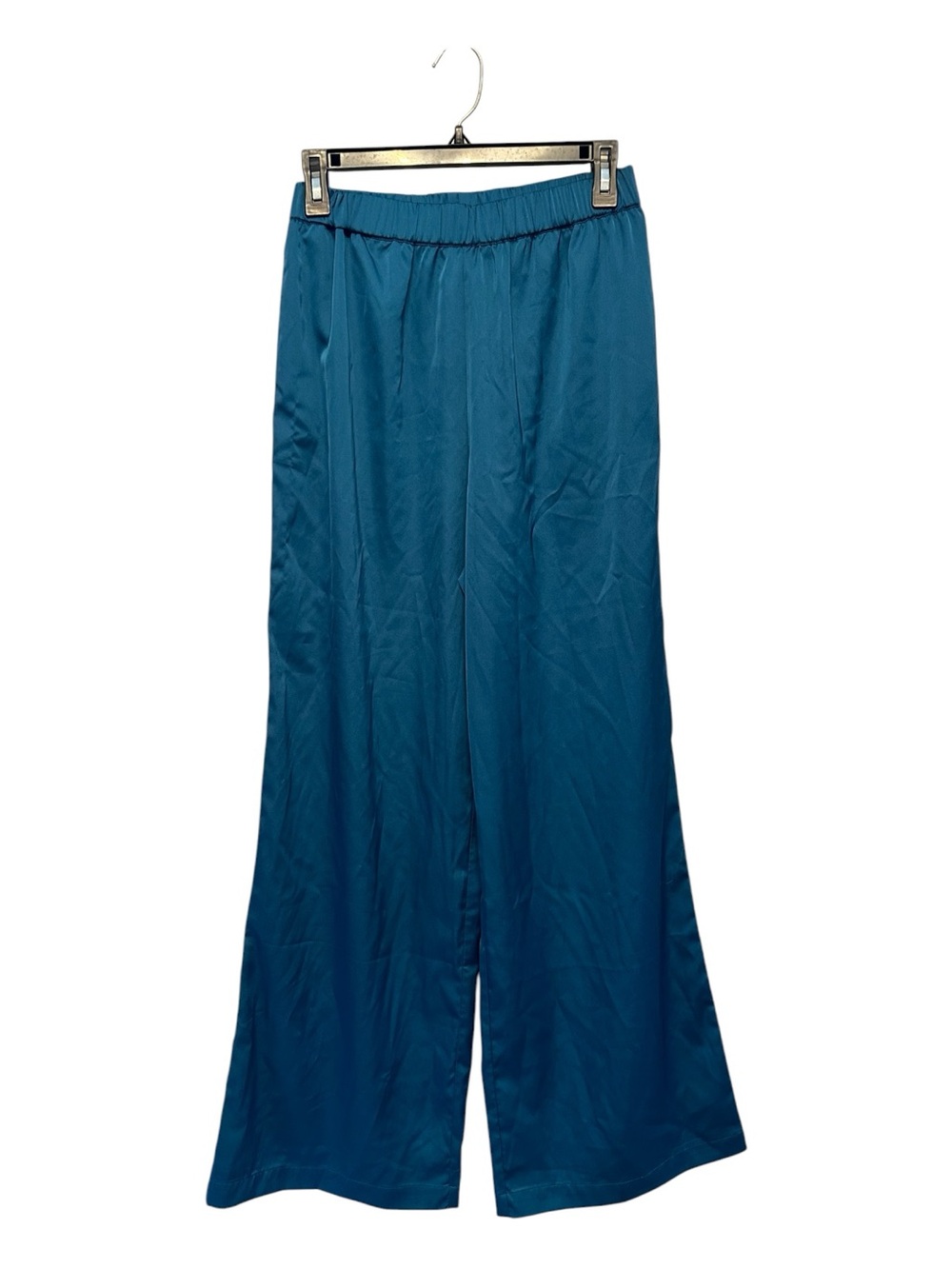 Balamoda for The Drop Teal Wide-Leg Pull-On Pants Size Small